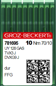 Голка швейна промислова для розпошивальних машин Groz Beckert UY128 GAS,TV*3 №70 FFG/SES 132866325 фото