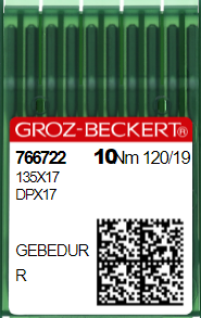 Голка швейна промислова Groz Beckert DP*17 №120 GEBEDUR 132866257 фото