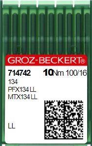 Голка для шкіри з лівим заточенням Groz Beckert 134LL CR № 100 132866114 фото