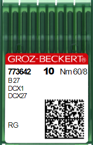 Голка швейна промислова для оверлока Groz Beckert B27/DC*27 №60 132866534 фото