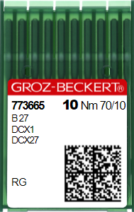 Голка швейна промислова для оверлока Groz Beckert B27/DC*27 №70 132866536 фото