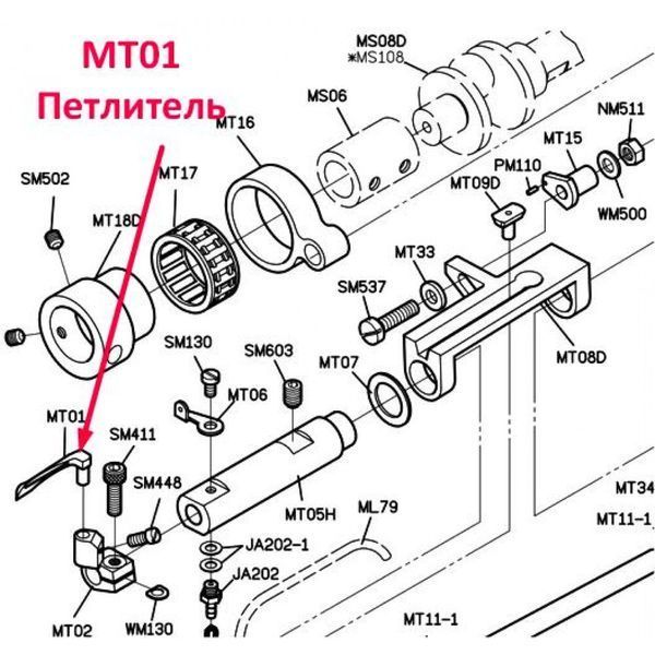 Петлювач для розпишування з циліндричною платформою MT-01 785867432 фото