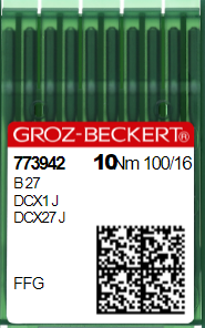 Голка швейна промислова для оверлока Groz Beckert B27/DC*27 №100 FFG/SES 132866552 фото
