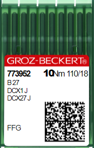 Голка швейна промислова для оверлока Groz Beckert B27/DC*27 №110 FFG/SES 132866554 фото