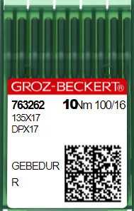 Голка швейна промислова Groz Beckert DP*17 №100 GEBEDUR 132866250 фото