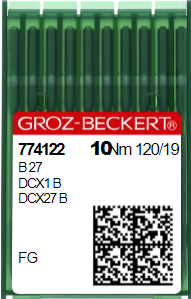 Голка швейна промислова для оверлока Groz Beckert B27/DC*27 №120 FG/SUK 132866570 фото